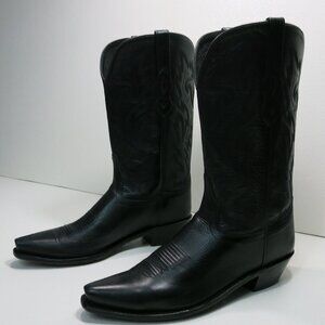 Old West Western Cowboy Kicker Men's Boots Botas de Vaquero Footwear Sz 11 D